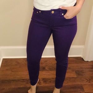 C. Wonder purple skinny jeans